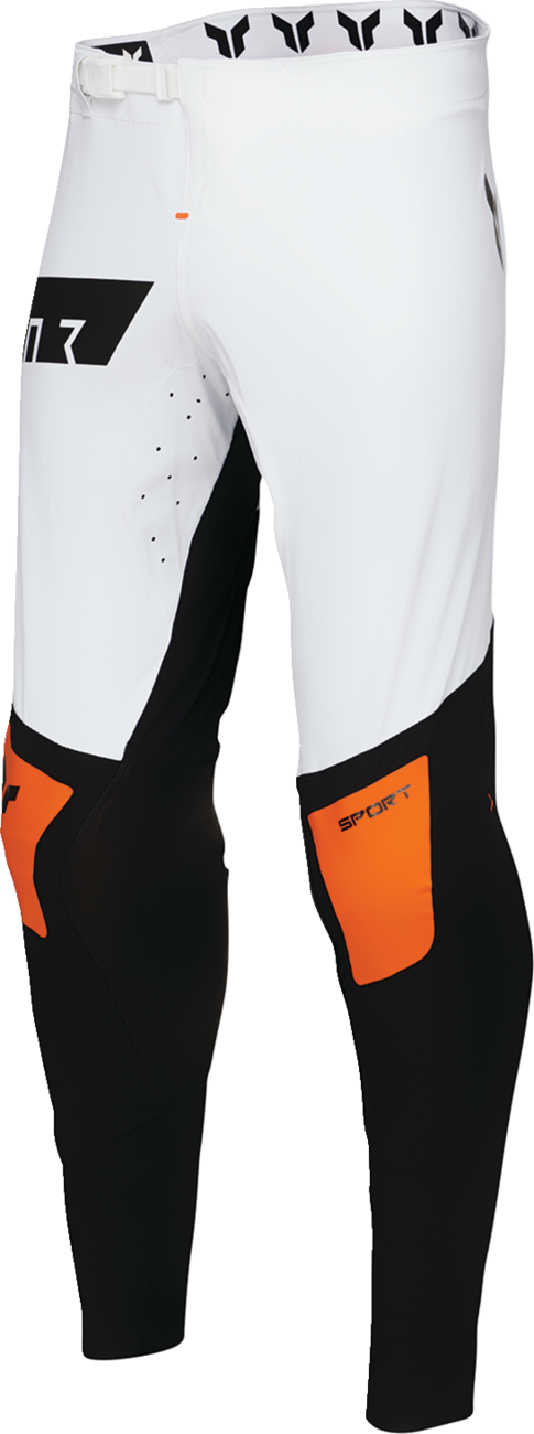 THOR Sportmode Rogue Pants White/Orange - US 34 2901-11881