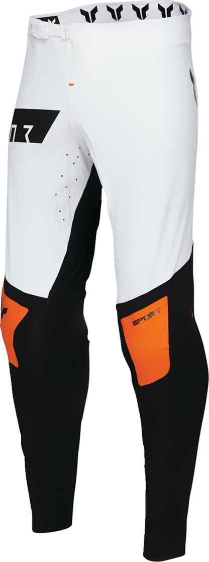 THOR Sportmode Rogue Pants White/Orange - US 34 2901-11881
