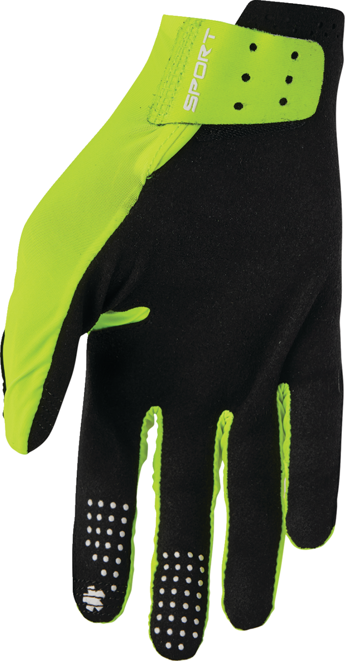 THOR Sportmode Riot Gloves - Acid - Large 3330-8027