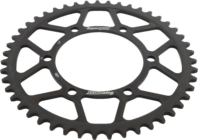 Rear Sprocket Steel 47t 520 Blk Hon/Kaw/Yam