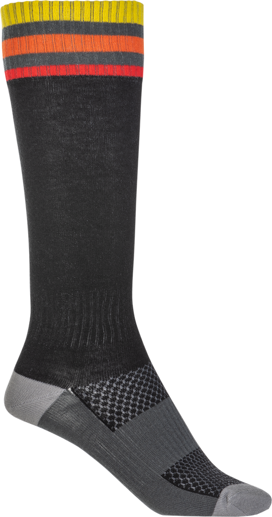 Youth Mx Socks Thin Black