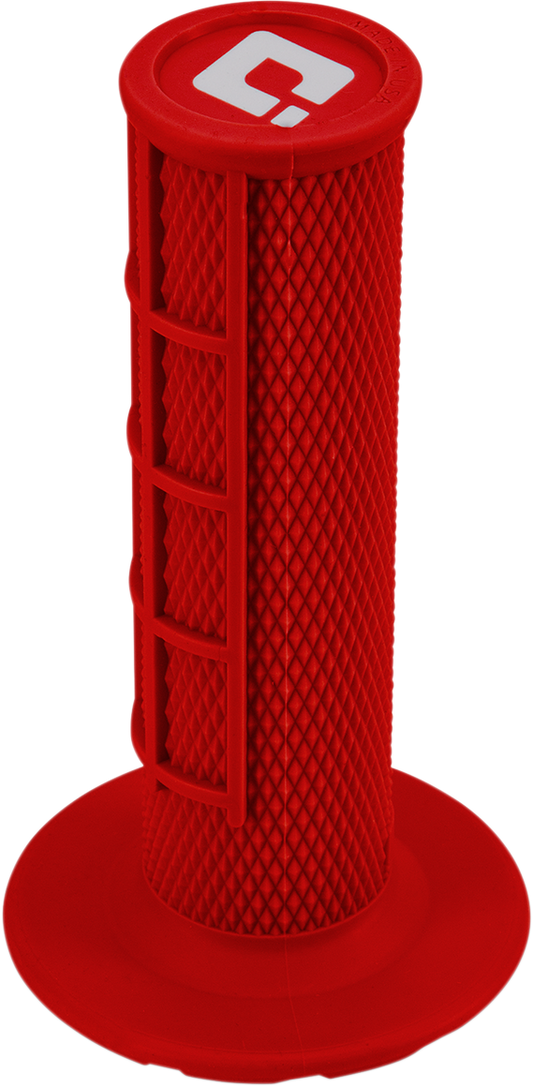 ODI Grips - MX - Half Waffle - Red H36HWR