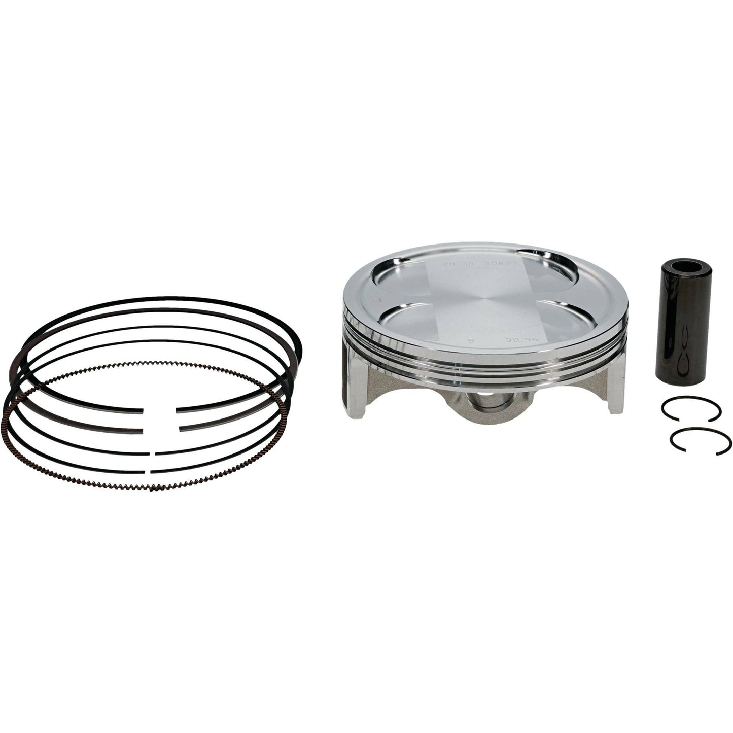 Piston Kit Bb Forged 98.96/+2.00 12.8:1 Yam