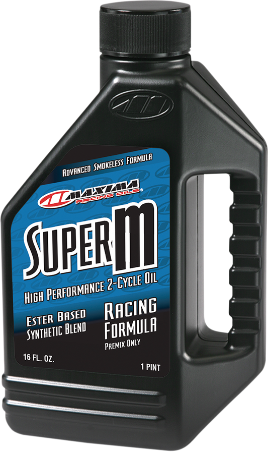 MAXIMA RACING OIL Super M Premix 2T Oil - 16 U.S. fl oz. 20916