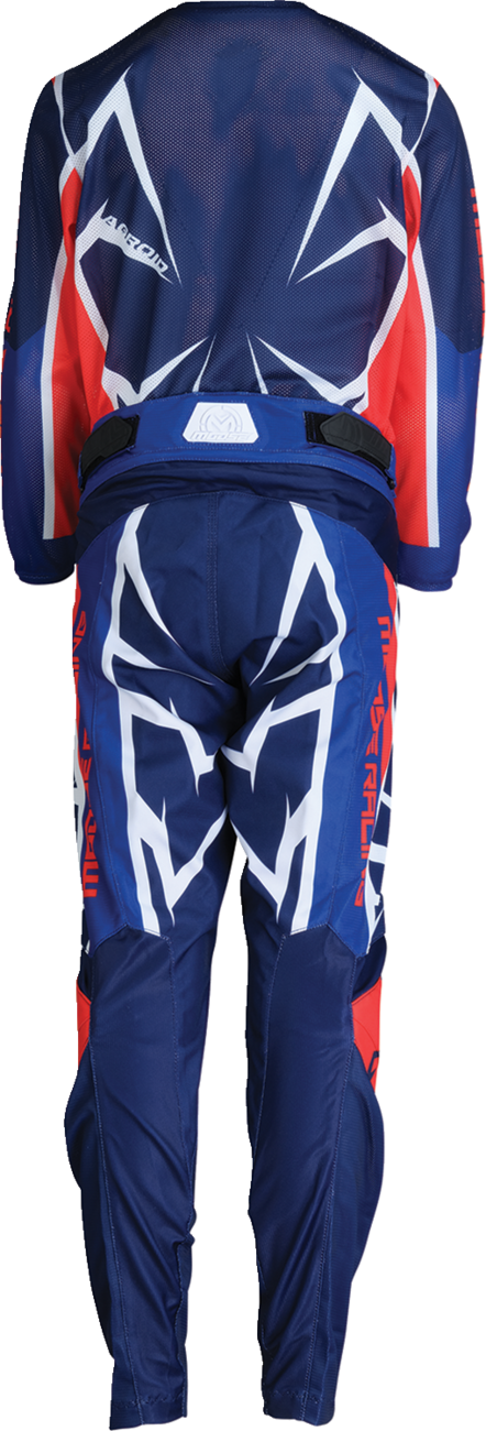 MOOSE RACING Youth Agroid Mesh Jersey - Red/White/Blue - XL 2912-2527