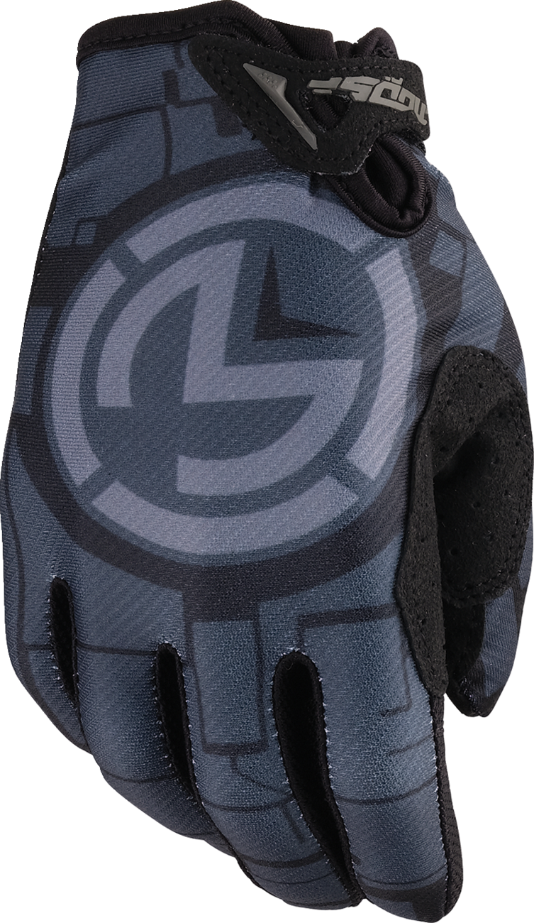 MOOSE OFFROAD Youth SX1* Gloves - Black/Gray - Large 3332-1880