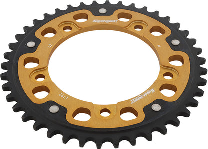 Rear Stealth Sprocket Alu/Stl 42t 525 Gld Suz/Tri
