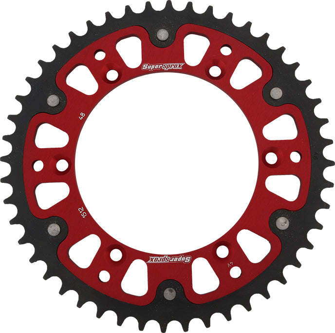 Rear Stealth Sprocket Alu/Stl 48t 520 Red Beta/Gas/Husq/She