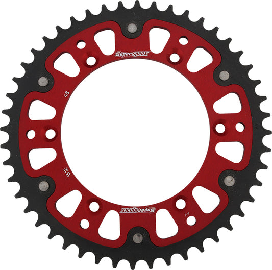 Rear Stealth Sprocket Alu/Stl 48t 520 Red Beta/Gas/Husq/She