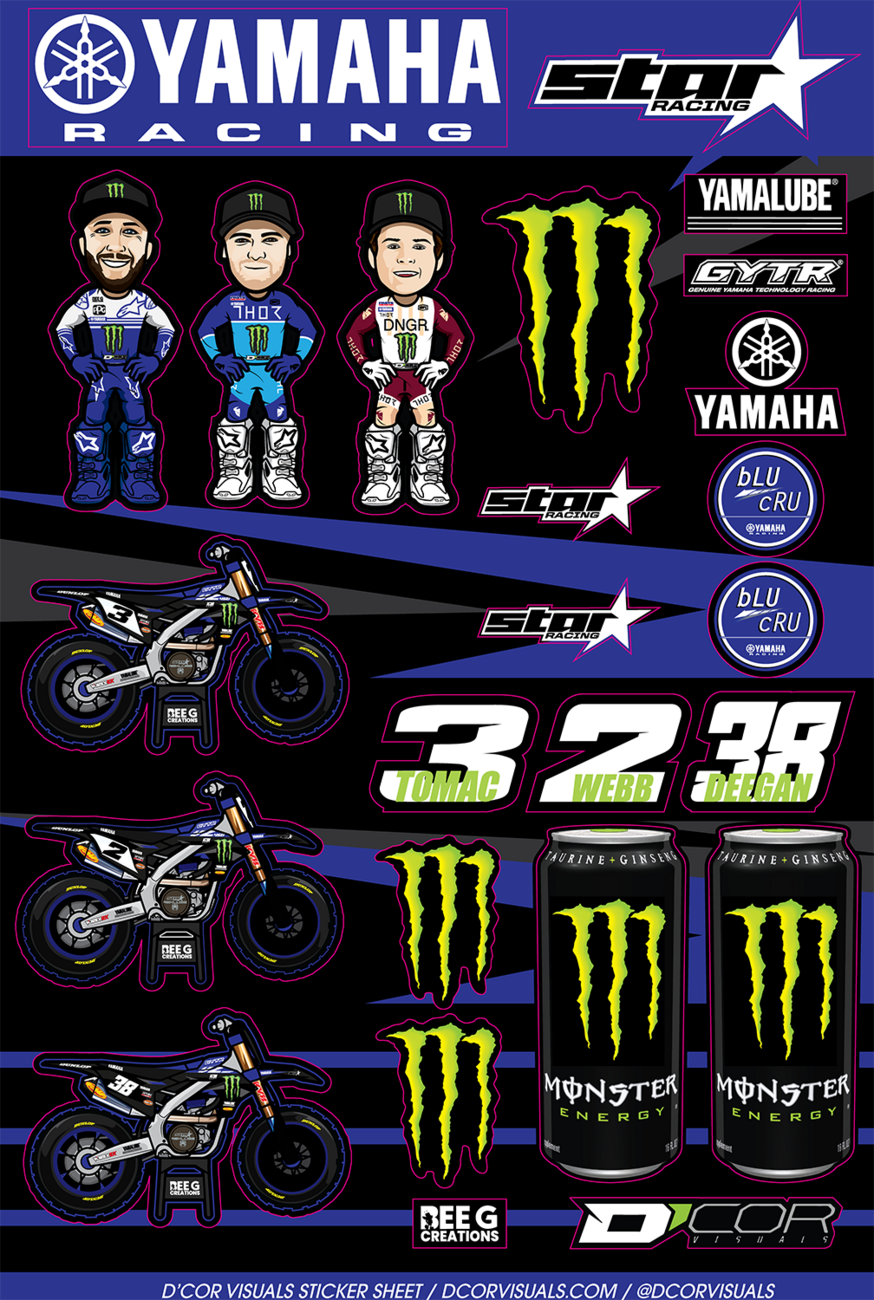 D'COR VISUALS Decal Sheet - BEEG MEK