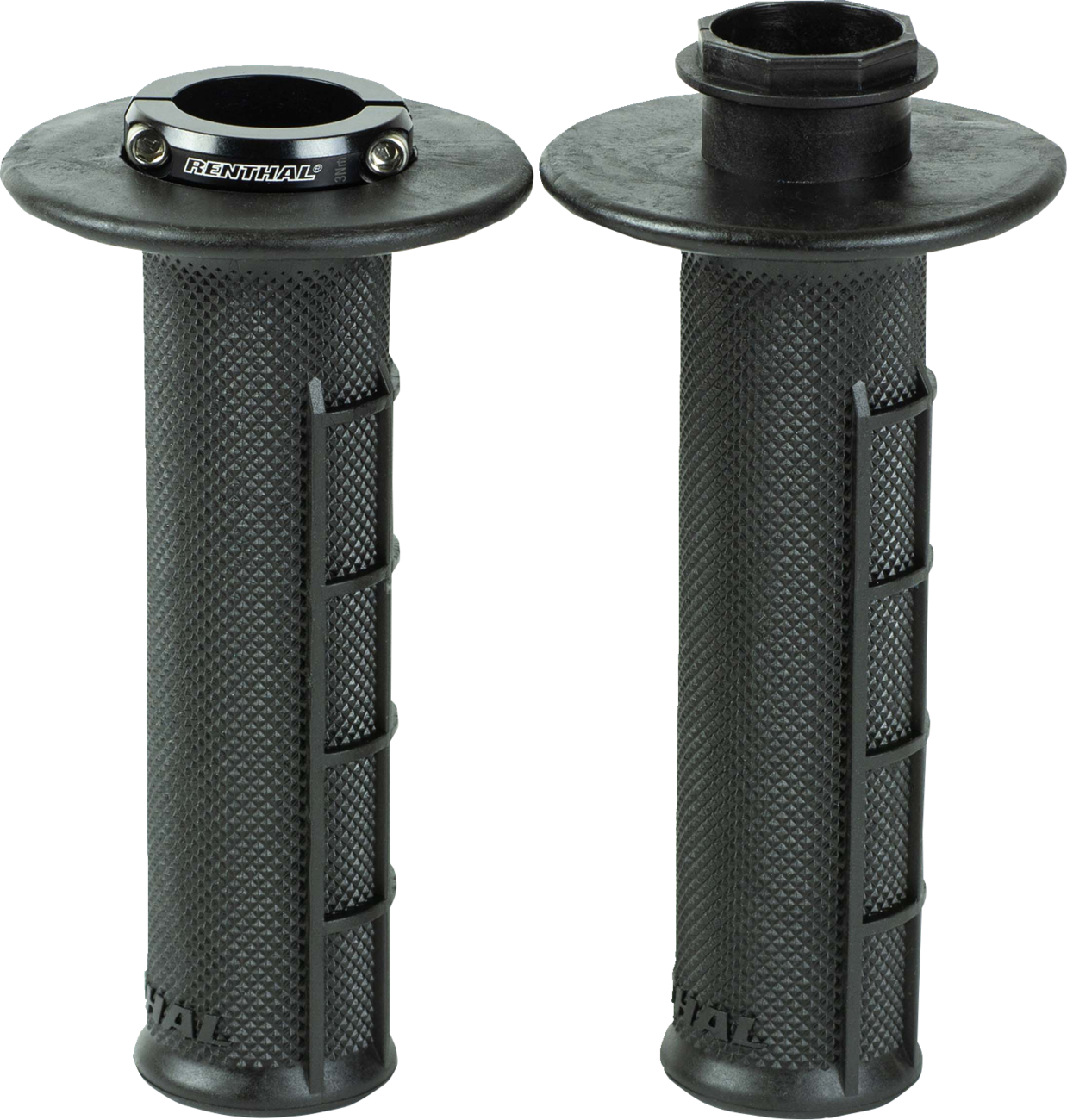 RENTHAL MX R-Works Lock-On Grips - Ultra Tacky - Half Waffle G236