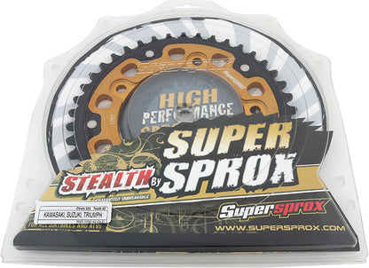 Rear Stealth Sprocket Alu/Stl 42t 525 Gld Suz/Tri