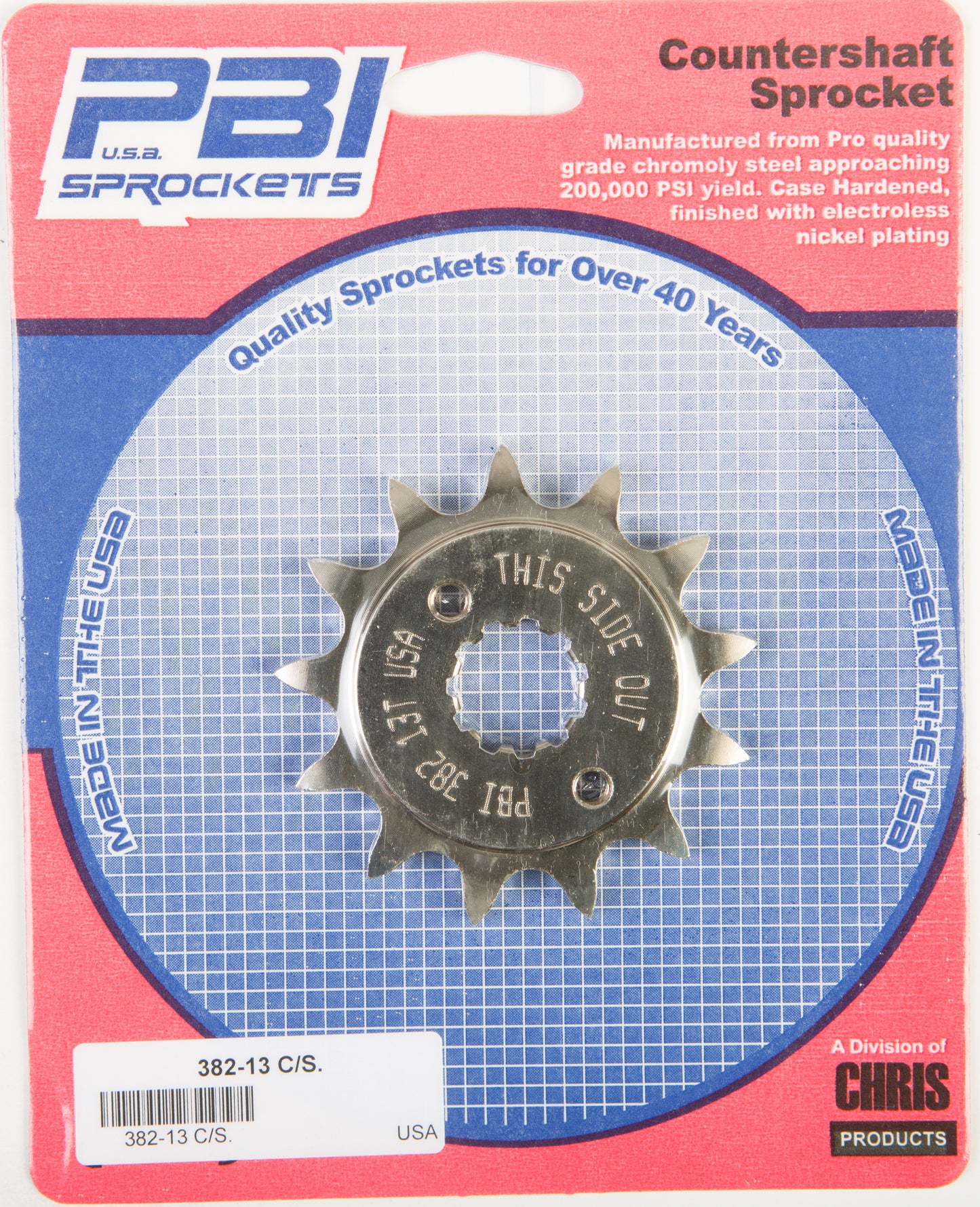 Front Cs Sprocket Steel 13t 520 Hon