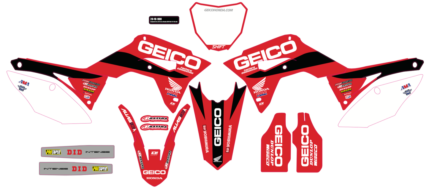 Complete Kit 20 Star Yam Yz 85 (15 18) Blk Bg