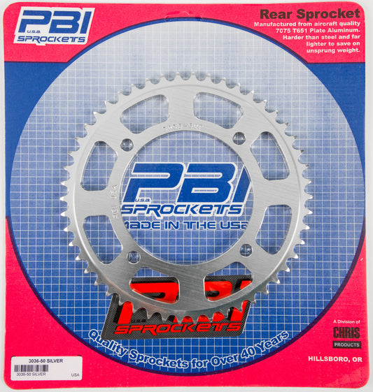 Rear Sprocket Aluminum 50t 428 Hon