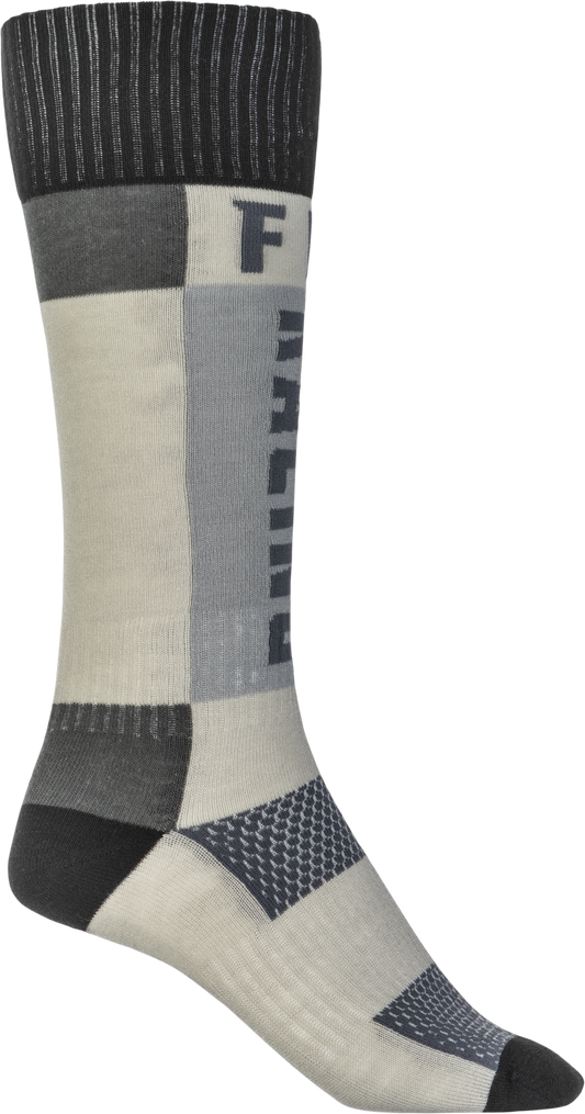 Youth Mx Socks Thick Grey/Black