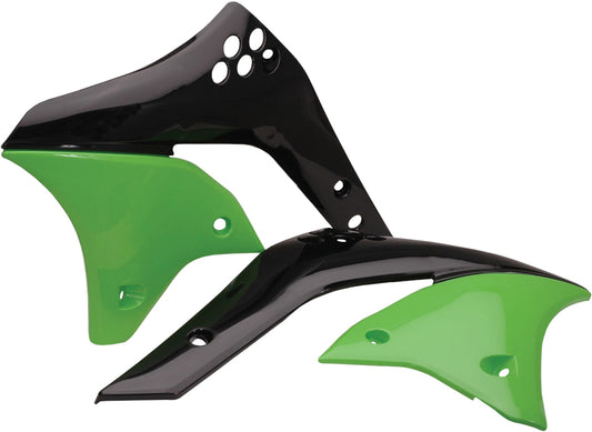 Radiator Shrouds Black/Green