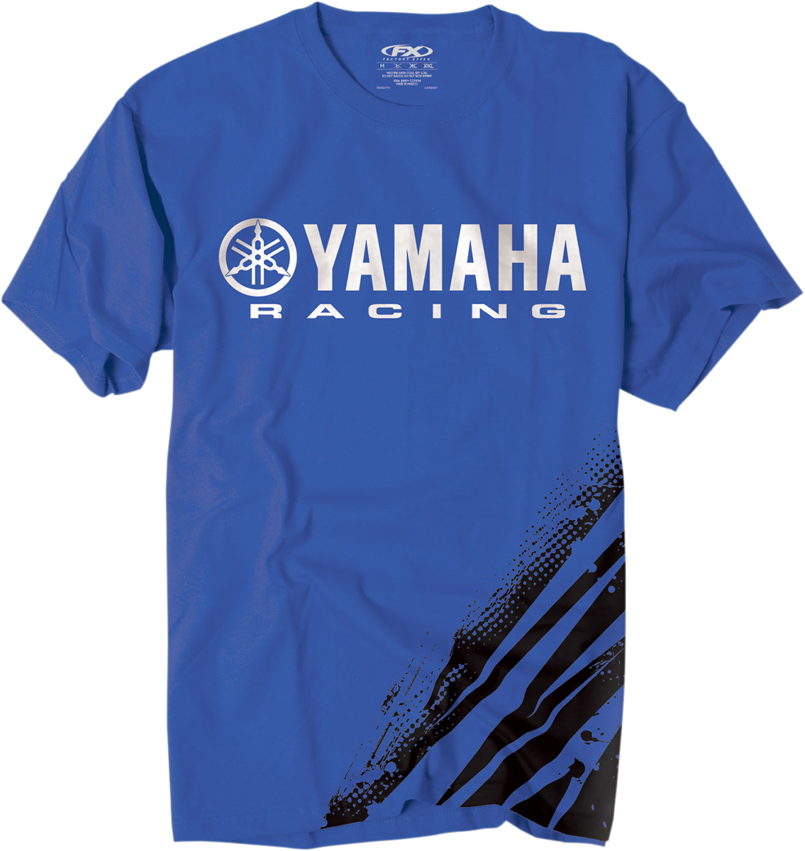 FACTORY EFFEX Yamaha Racing Flare T-Shirt - Royal Blue - Medium 14-88180