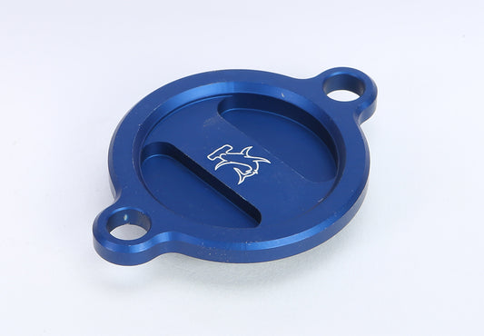 Oil Filter Cover Ktm250/350 Blue