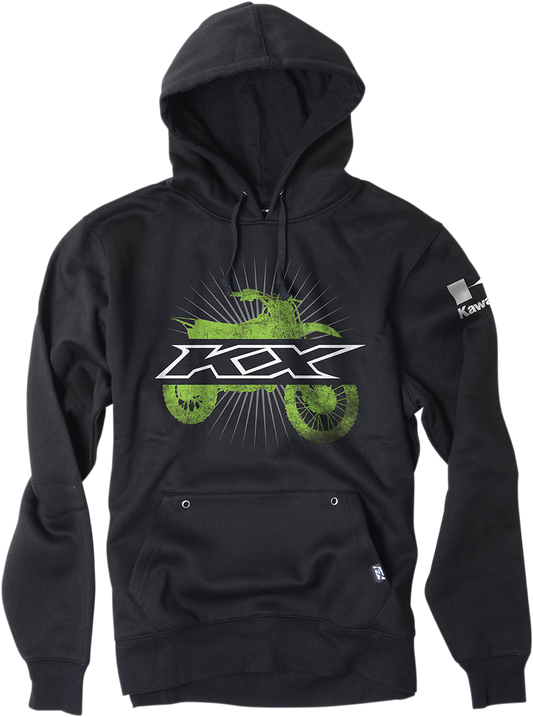 FACTORY EFFEX Youth Kawasaki Hoodie - Black - Large 19-83124