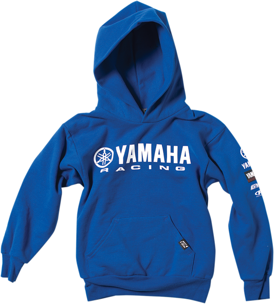 FACTORY EFFEX Youth Yamaha Racing Hoodie - Royal Blue - Medium 19-83232