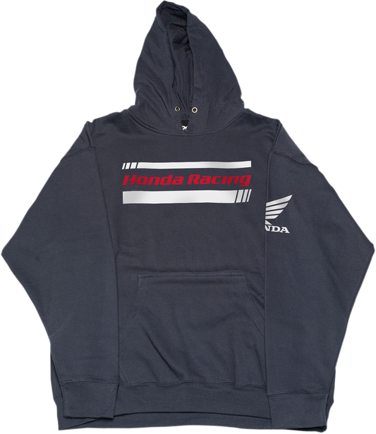 FACTORY EFFEX Youth Honda Racing Stripes Hoodie - Navy - Large 22-88344