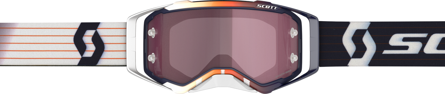 Prospect Goggle Blue/White W/Rose Amp Works