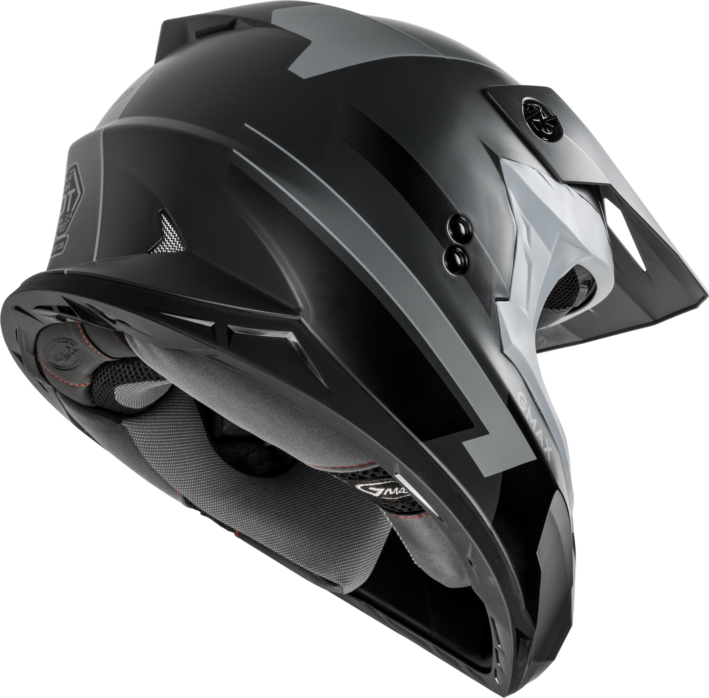 Mx 86 Off Road Fame Helmet Matte Dark Grey/Black Md