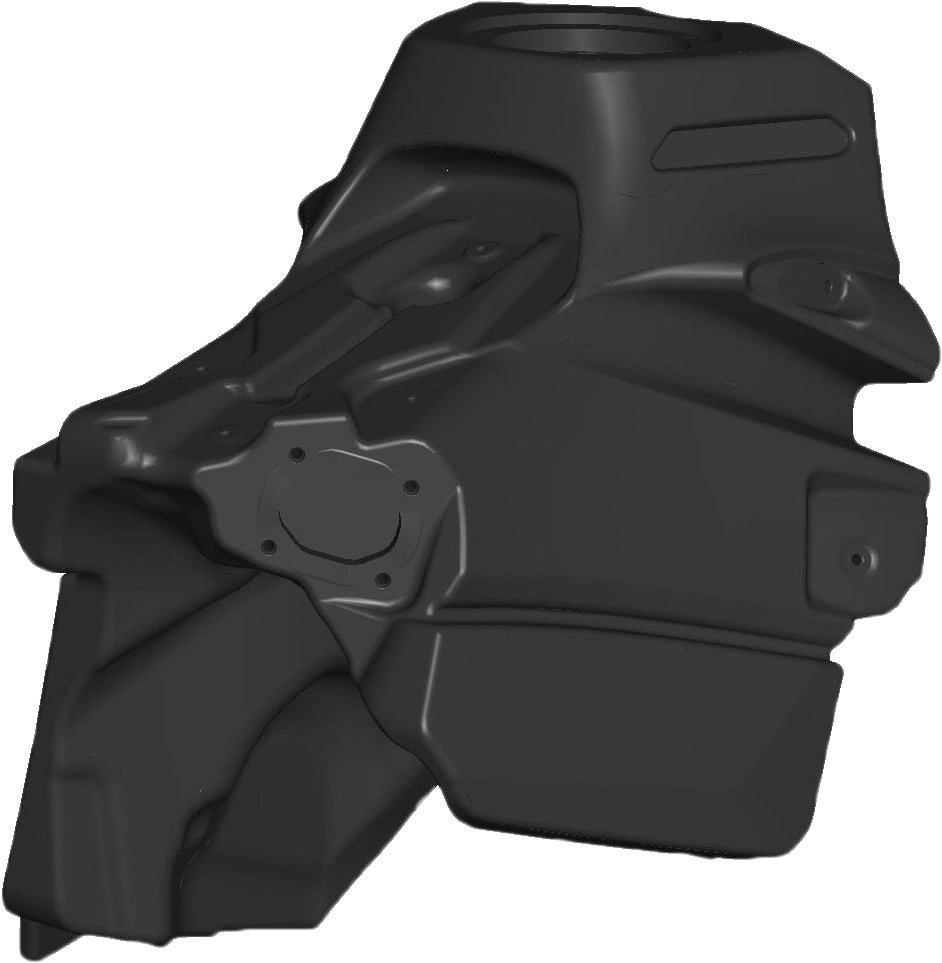 Fuel Tank 3.1 Gal Black