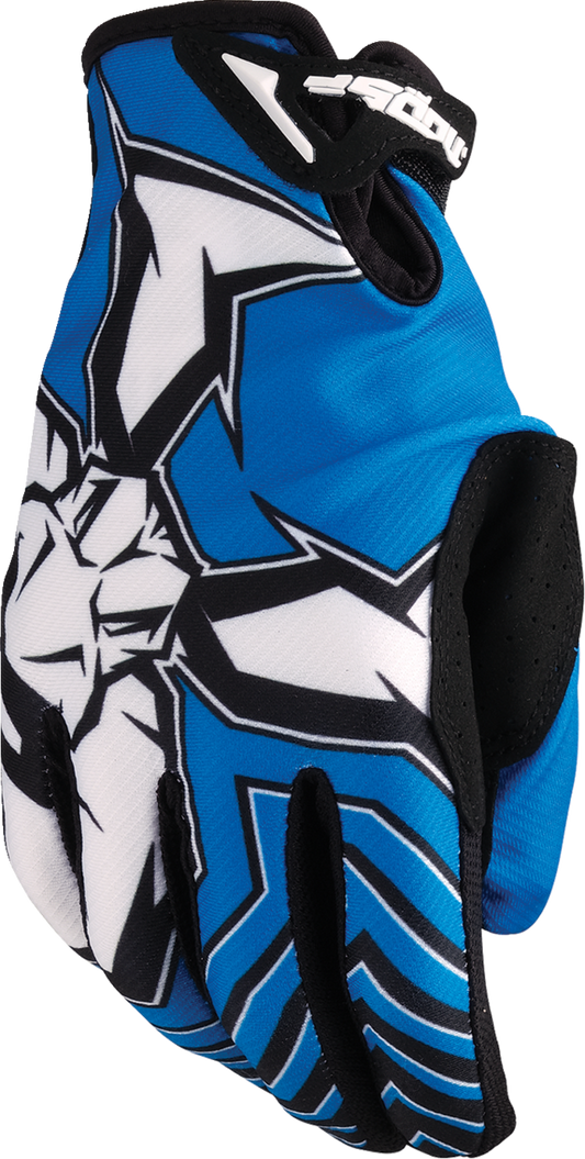 MOOSE OFFROAD Agroid* Pro Gloves - Blue/Black - XL 3330-8118