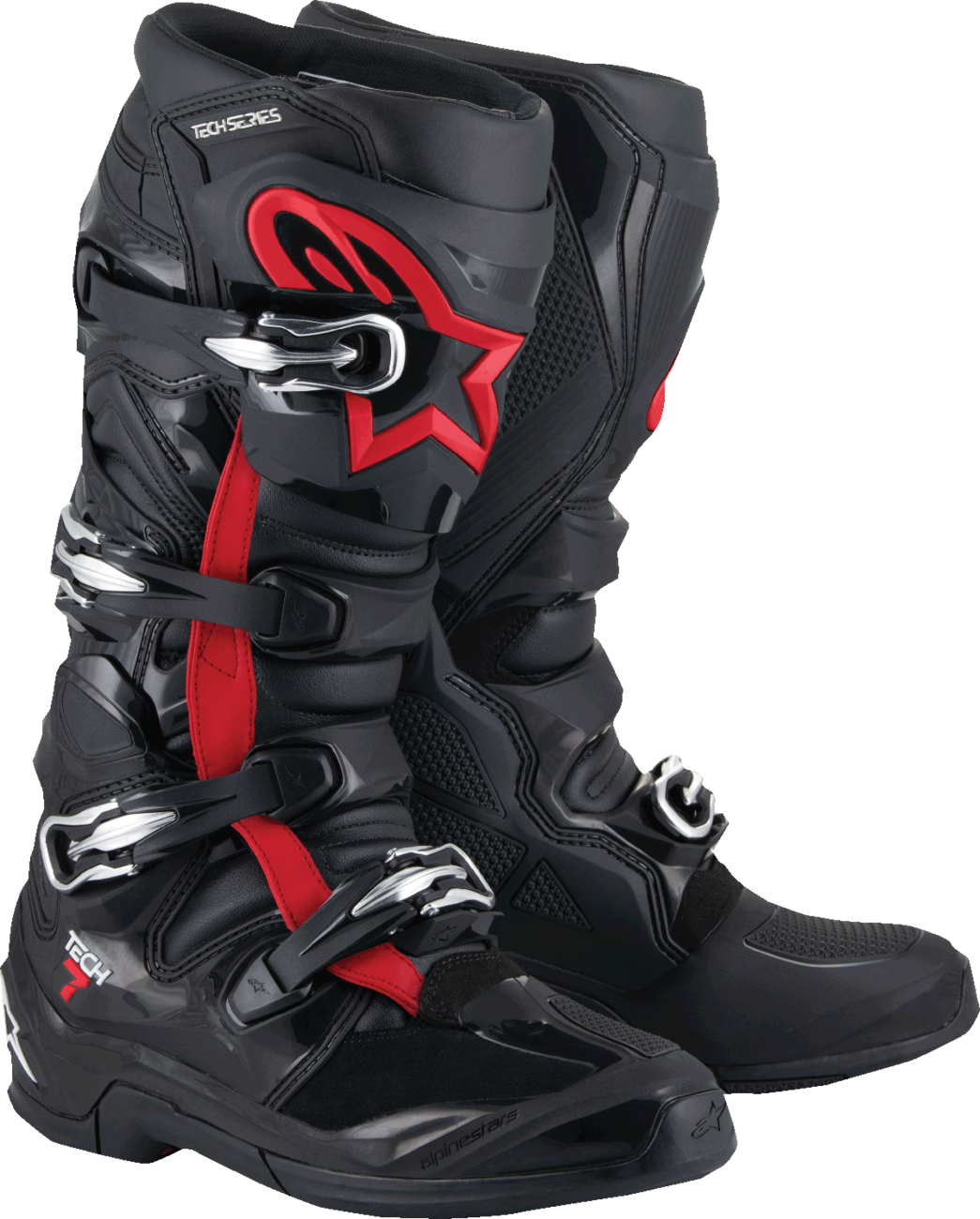 ALPINESTARS Tech 7 Boots - Fluorescent Red/Black - US 10 / EU 44.5 2012025-1030-10