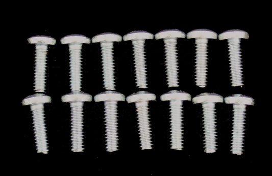 14 Piece Plastic Fender Set   Stainless Bolt Kit