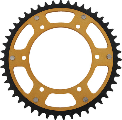 Rear Stealth Sprocket Alu/Stl 47t 520 Gld Kaw/Suz