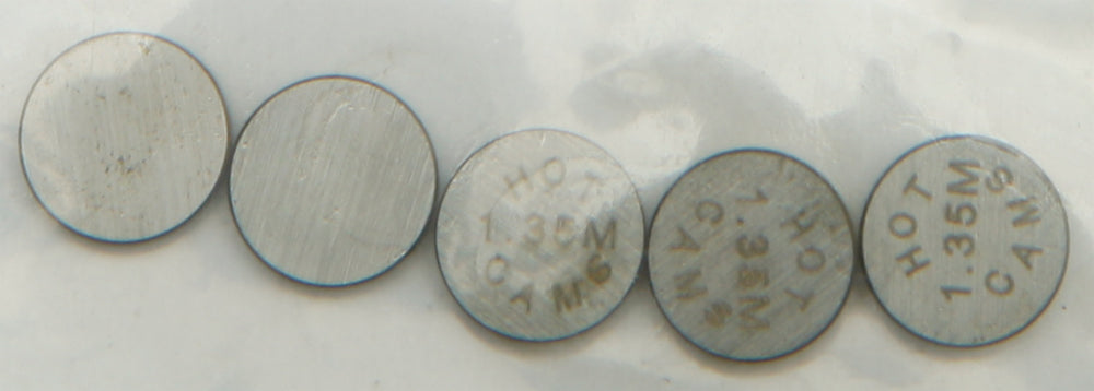 Valve Shims 7.48x1.35mm 5/Pk