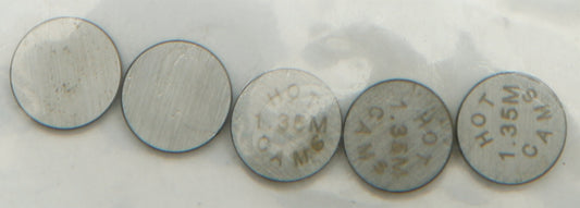 Valve Shims 7.48x1.35mm 5/Pk