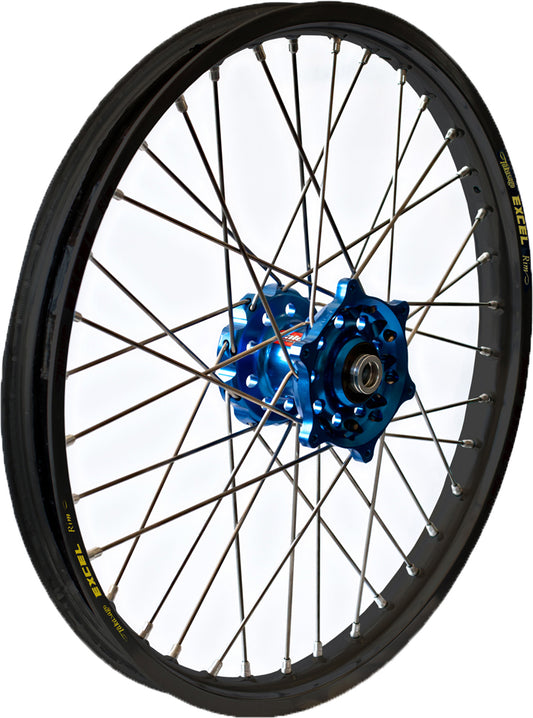 Front Wheel 1.60 X 21 Blue Hub Black Rim