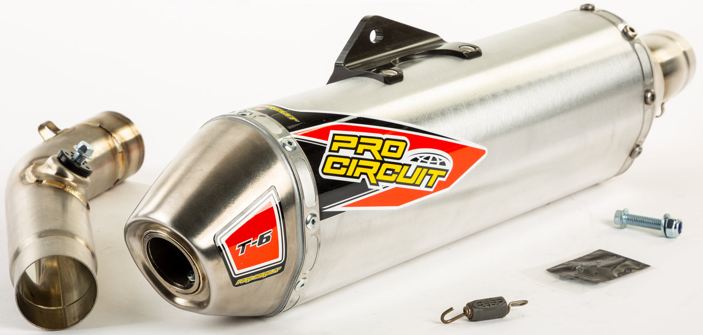 T 6 Slip On Exhaust Kx450f '09 15