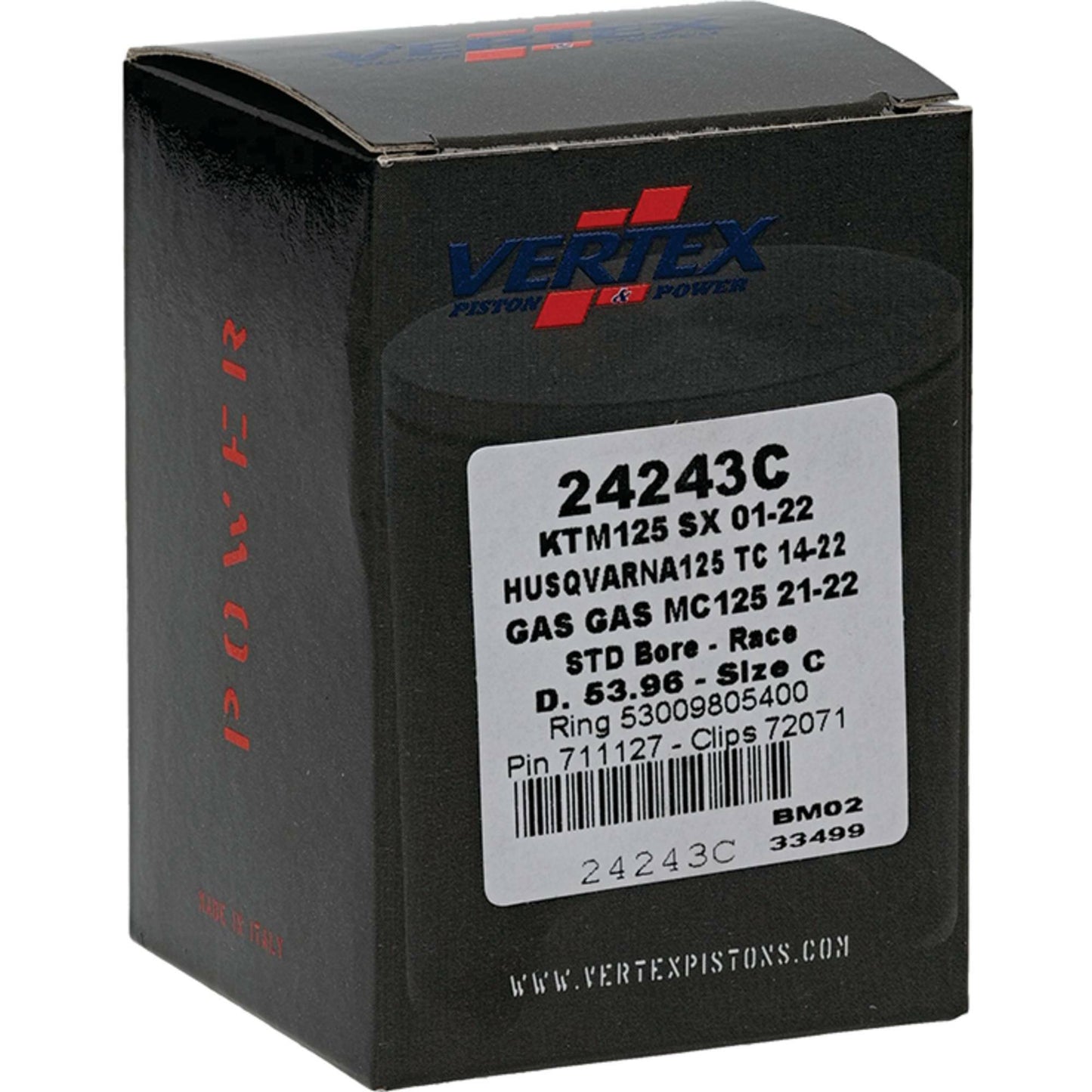 Piston Kit Cast Race 53.96/Std Husq/Ktm