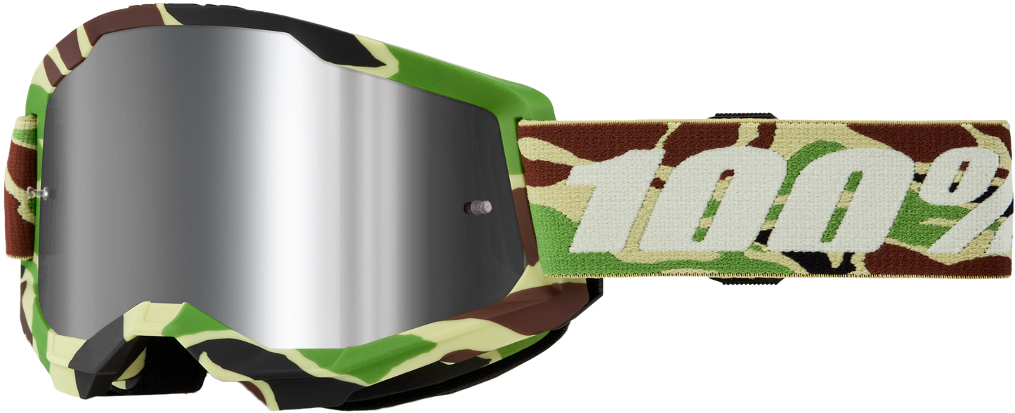 Strata 2 Goggle War Camo Mirror Silver Lens