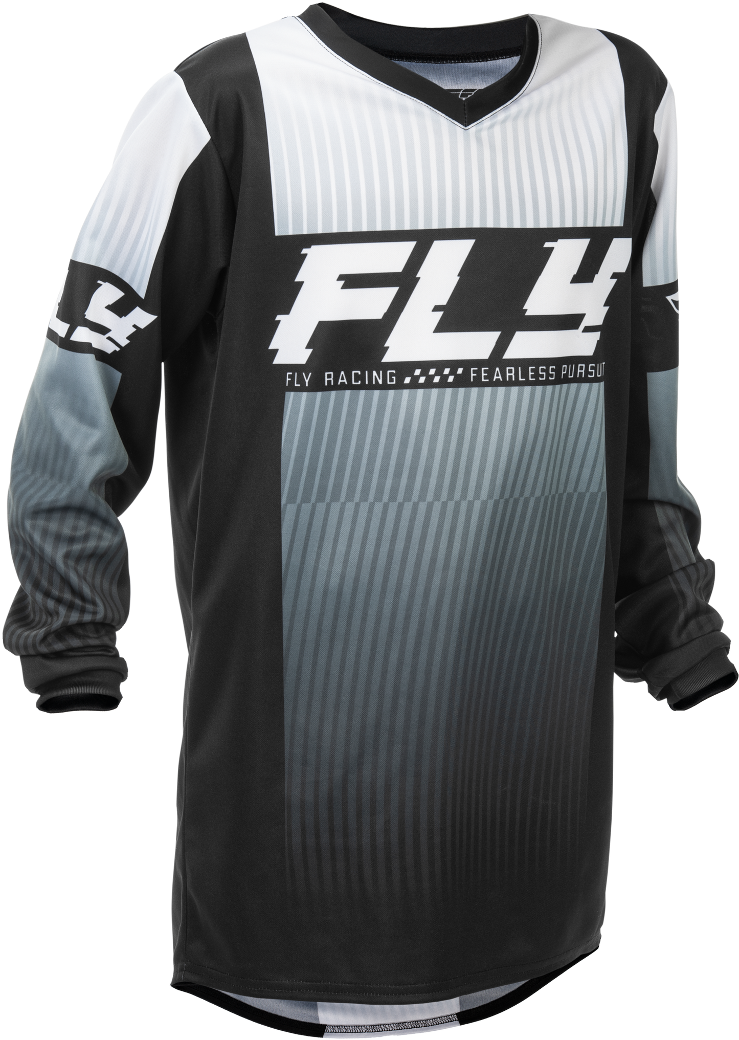 Youth F 16 Jersey Black/White Ys