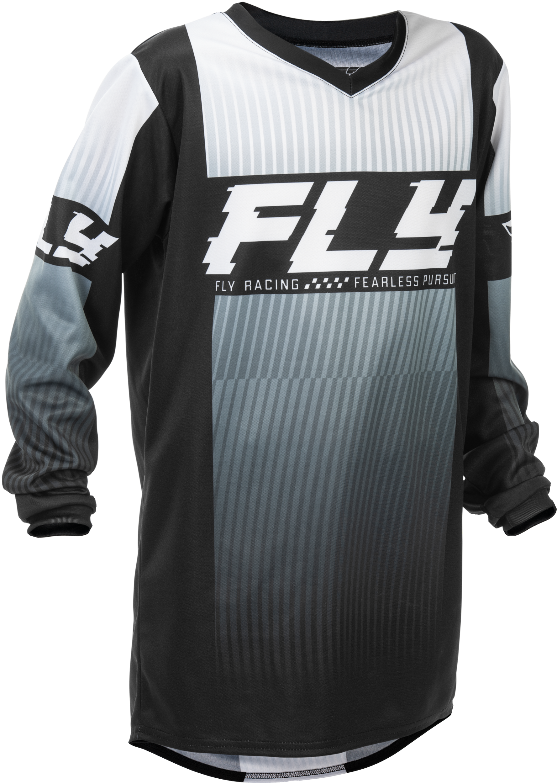 Youth F 16 Jersey Black/White Ys