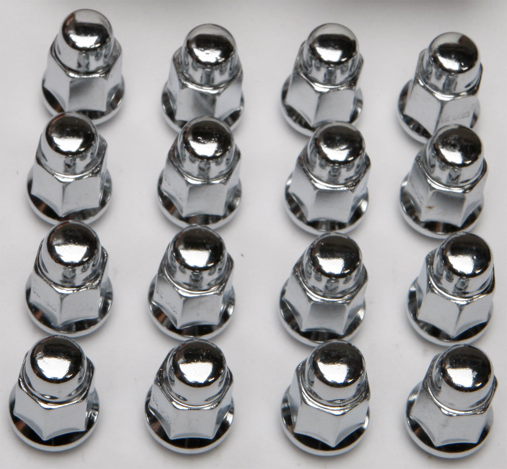 16/Pk 12mmx1.25 Tapered Lug Nuts 60' 17mm Head