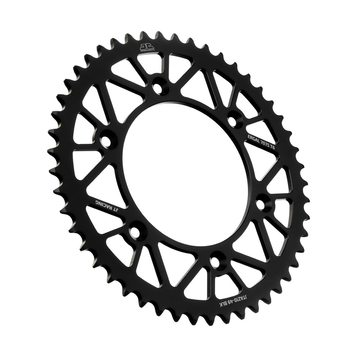 Rear Racelite Sprocket Alum 49t 520 Blk Beta/Hon