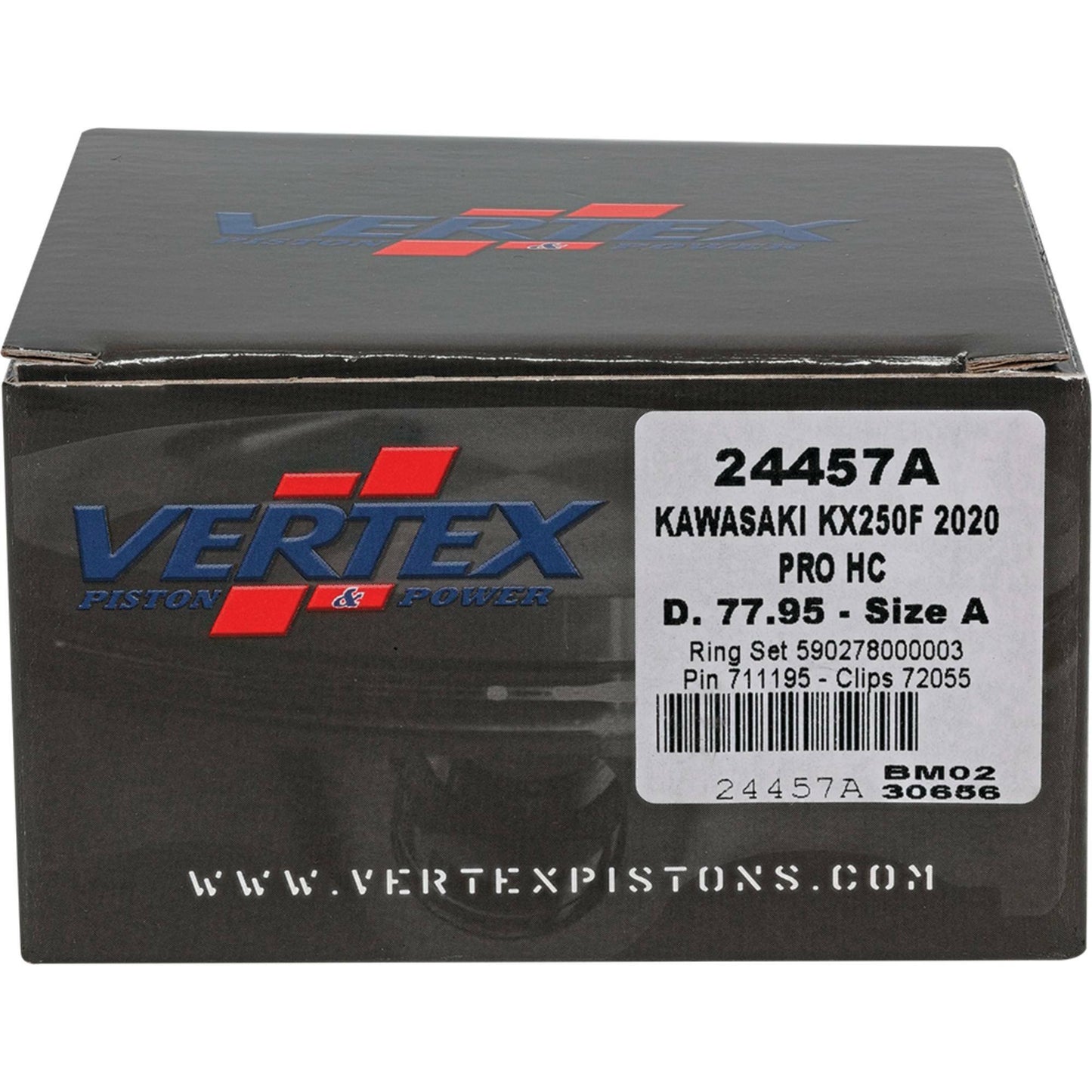 Piston Kit Hc Forged 77.95/Std 14.8:1 Kaw