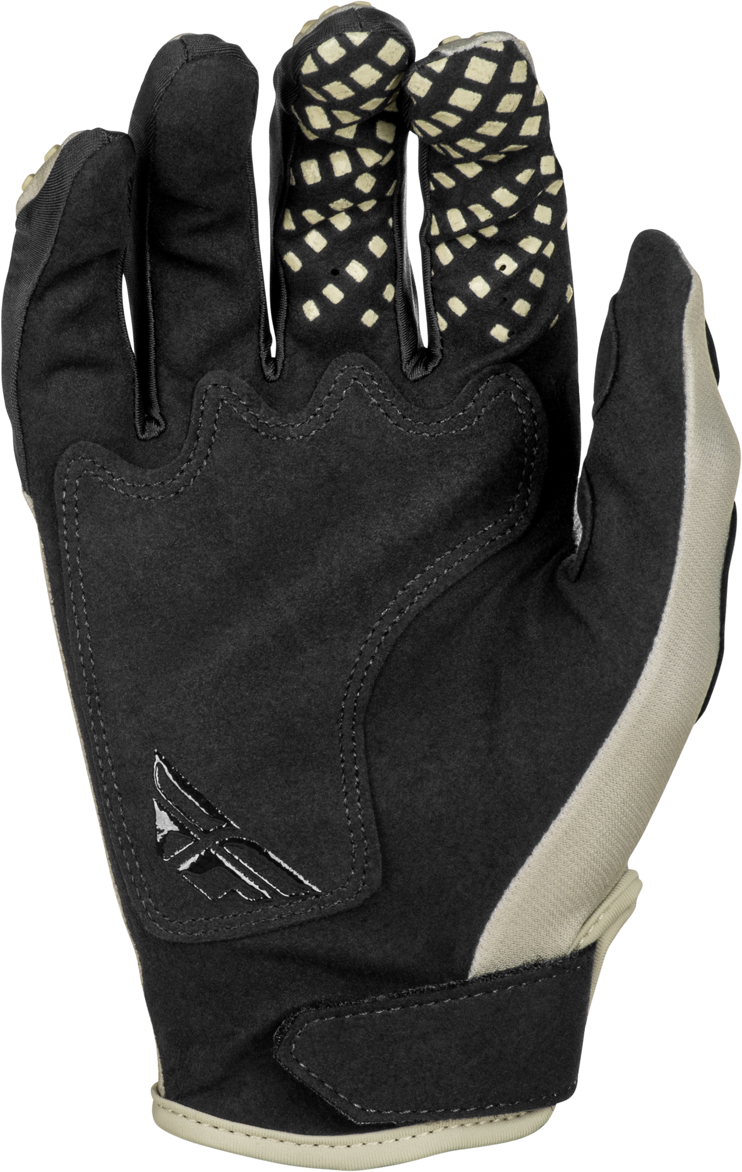 Youth Kinetic Sym Gloves Light Grey/Red/Black Ym