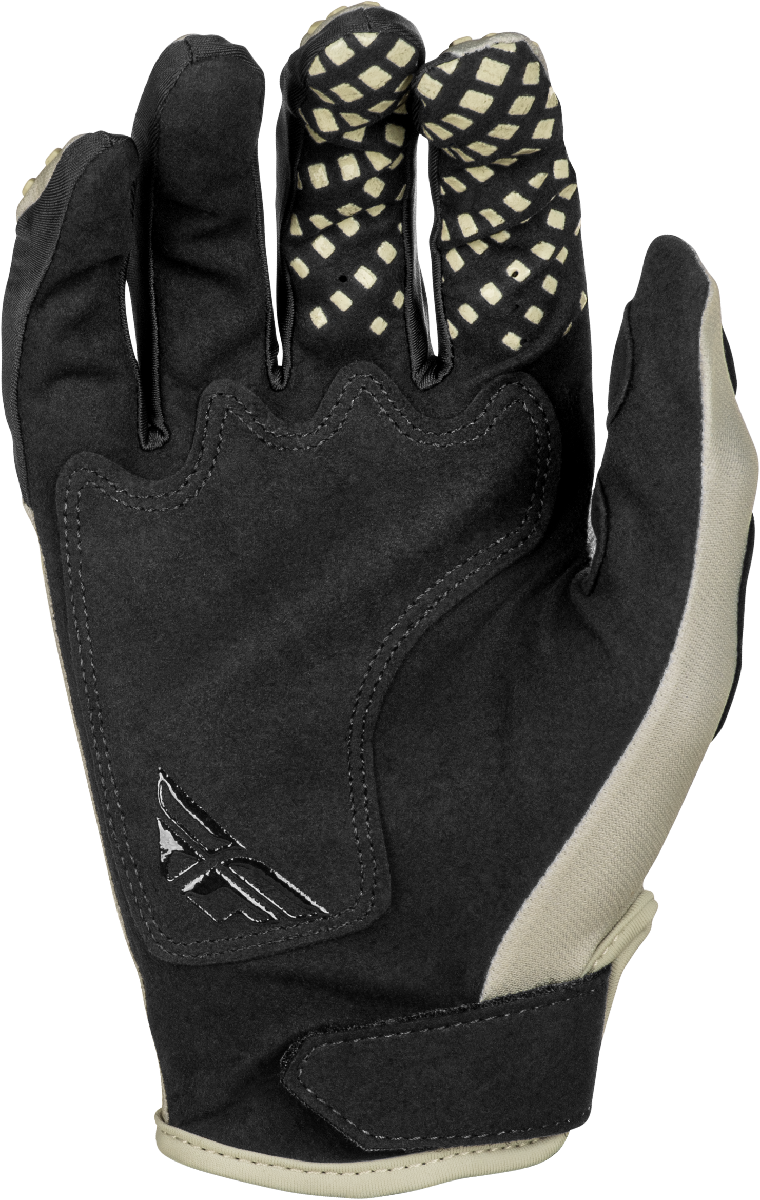 Youth Kinetic Sym Gloves Light Grey/Red/Black Ym