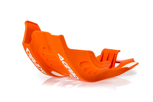Skid Plate Orange/White