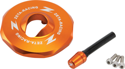 Billet Gas Cap Orange