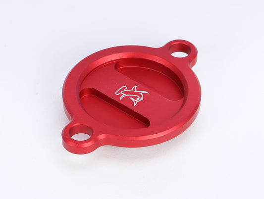 Oil Filter Cover Ktm250/350 Red