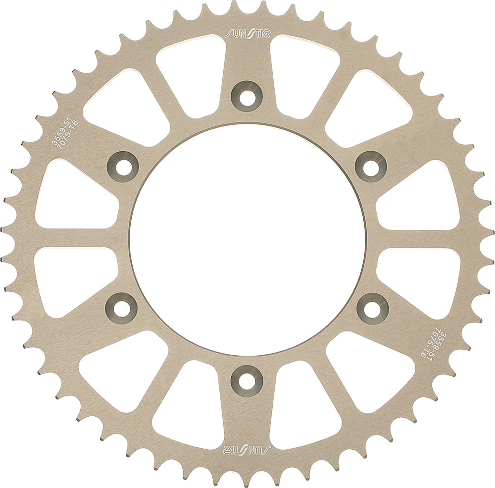 Rear Sprocket Aluminum 53t 420 Kaw/Suz